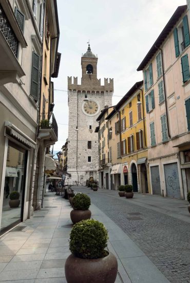 La Torre della Pallata vista da Corso Garibaldi